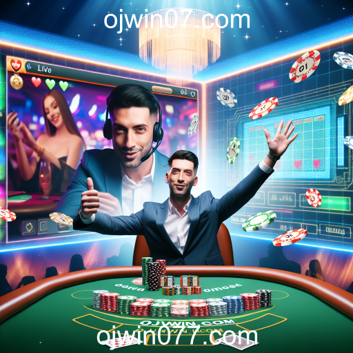 Experimente a Emoção dos Jogos ao Vivo no ojwin07.com